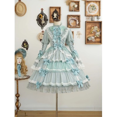 Hoshibako Works Charlotte Tiered One Piece(Leftovers/7 Colours/Full Payment Without Shipping)